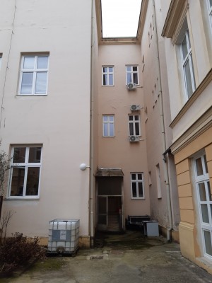 původní stav fasády