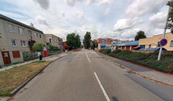 ul. Krasická - směr od centra