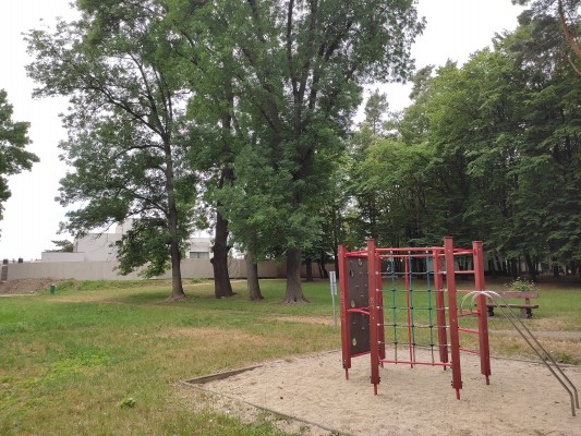 Vybrané místo pro hřiště