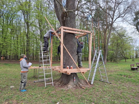 zahájení výstavby hřiště - 04.04.2024