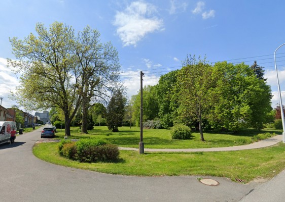 Park se sochou sv. Floriána