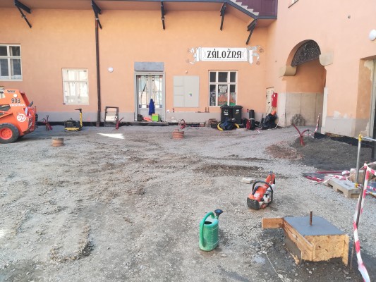 duben 2023 - z průběhu rekonstrukce