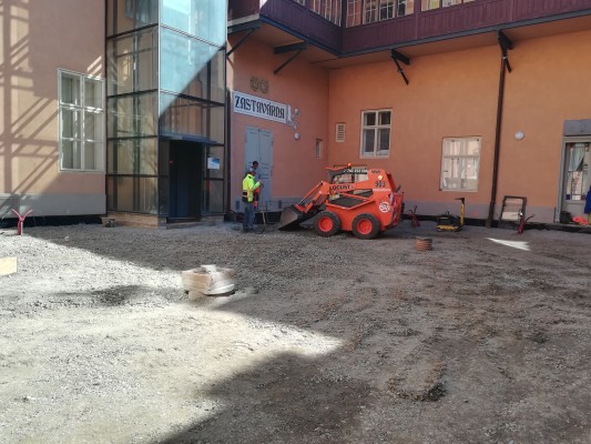 duben 2023 - z průběhu rekonstrukce