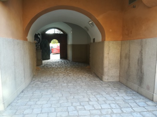 Průjezd - finální podoba