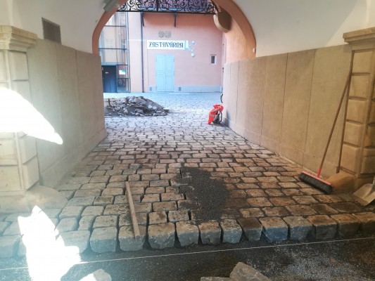 Průběh realizace průjezdu