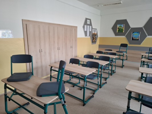 ZŠ Dr. Horáka - učebna matematiky