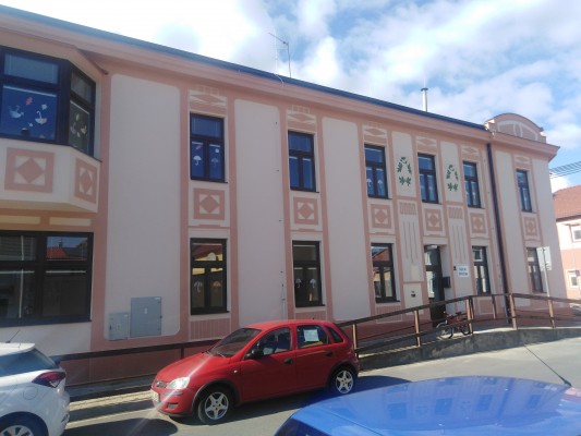 Dokončená oprava fasády