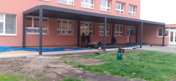 průběh stavby - listopad 2023