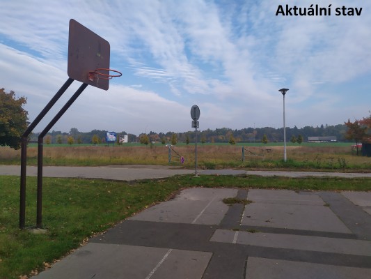 Sportovní basketbalové hřiště Cyrila Boudy pro veřejnost
