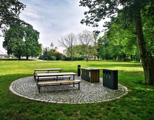 Grill-point v Kolářových sadech